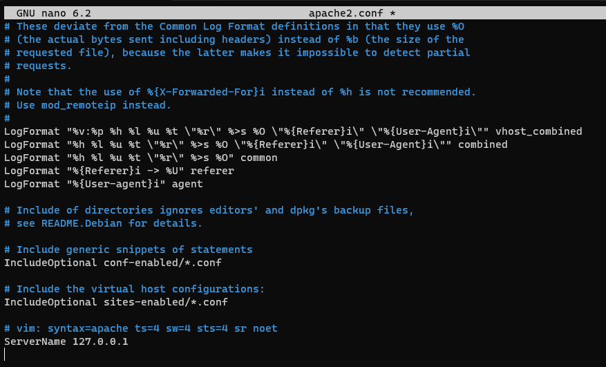 Конфигурационный файл Apache - Как обезопасить Apache с Let’s Encrypt на Ubuntu
