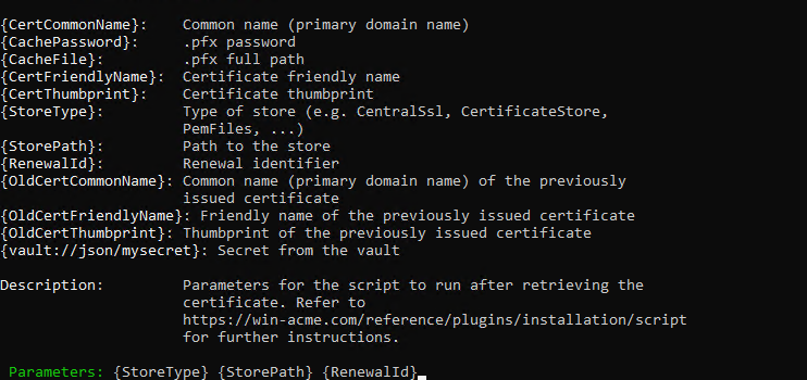 Указание параметров - Установка бесплатного сертификата Let’s Encrypt на Apache