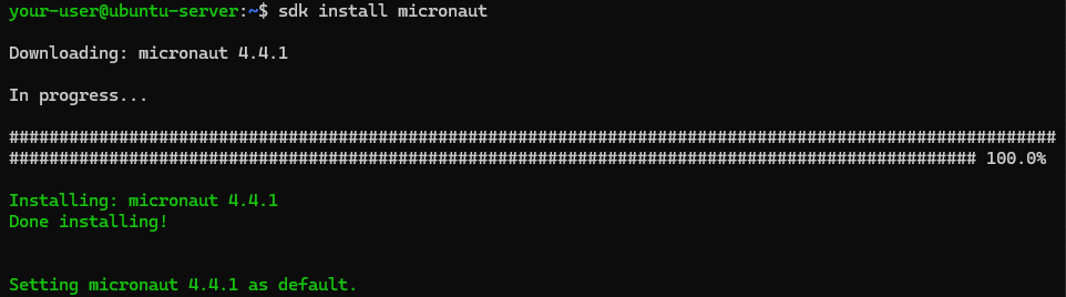 Установка Micronaut - Как установить Micronaut на Ubuntu