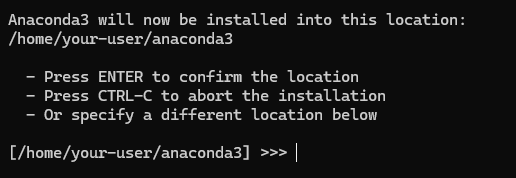 Каталог для установки Anaconda - Как установить Anaconda на Ubuntu