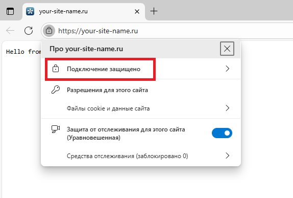 Доступ к Rack-приложению по HTTPS