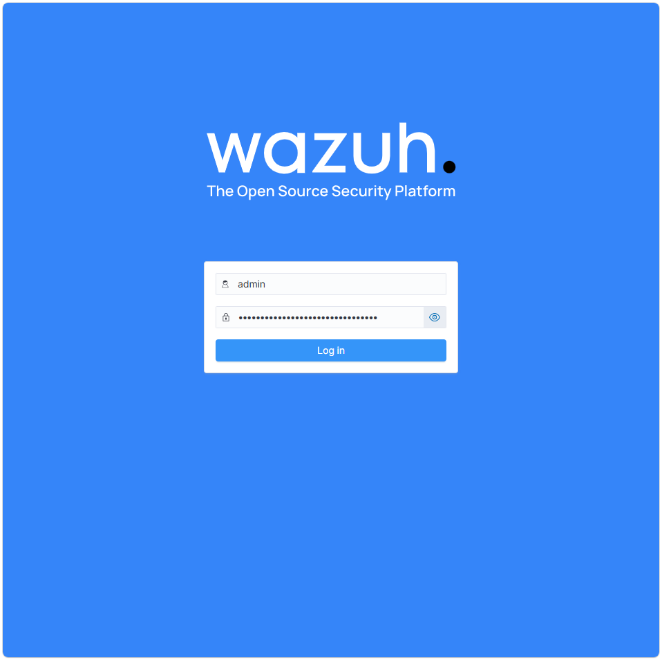Аутентификация в лашборде Wazuh