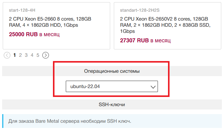 Как выбрать операционную систему для выделенного сервера Bare Metal